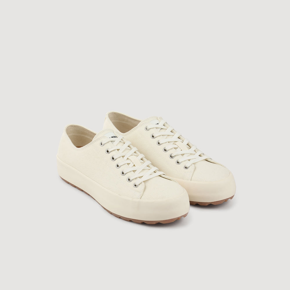 Sandro / Low-top canvas sneakers Off-White