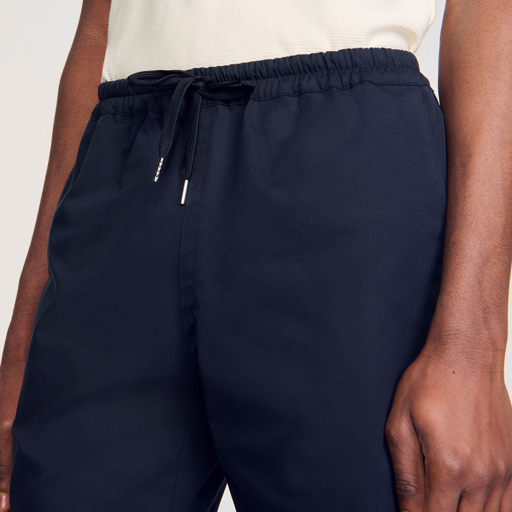 Sandro / Cotton shorts Midnight Blue