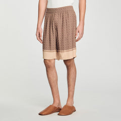 Sandro / Patterned Flowy Bermuda shorts Hazel