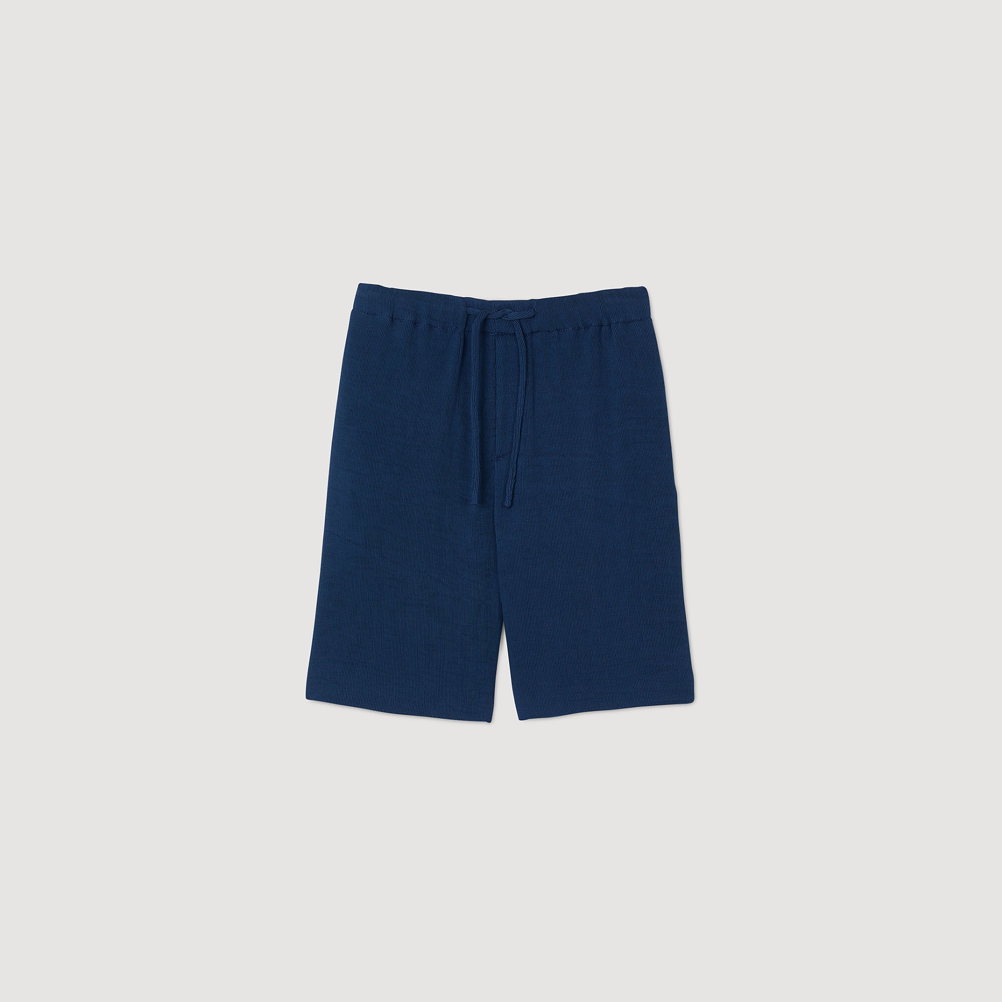Sandro / Pleated Bermuda shorts Royal Blue