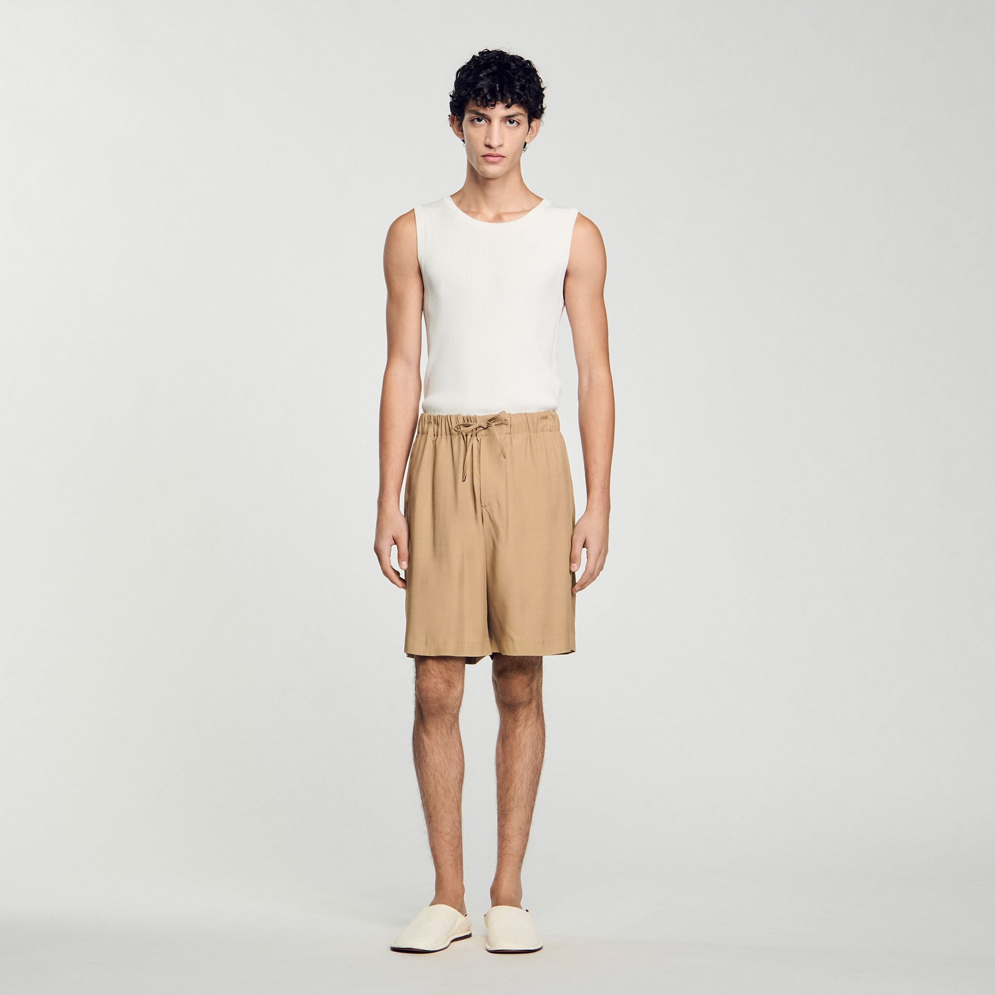 Sandro / Flowy Bermuda shorts Nut