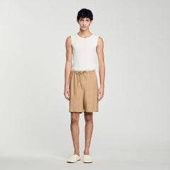 Sandro / Flowy Bermuda shorts Nut