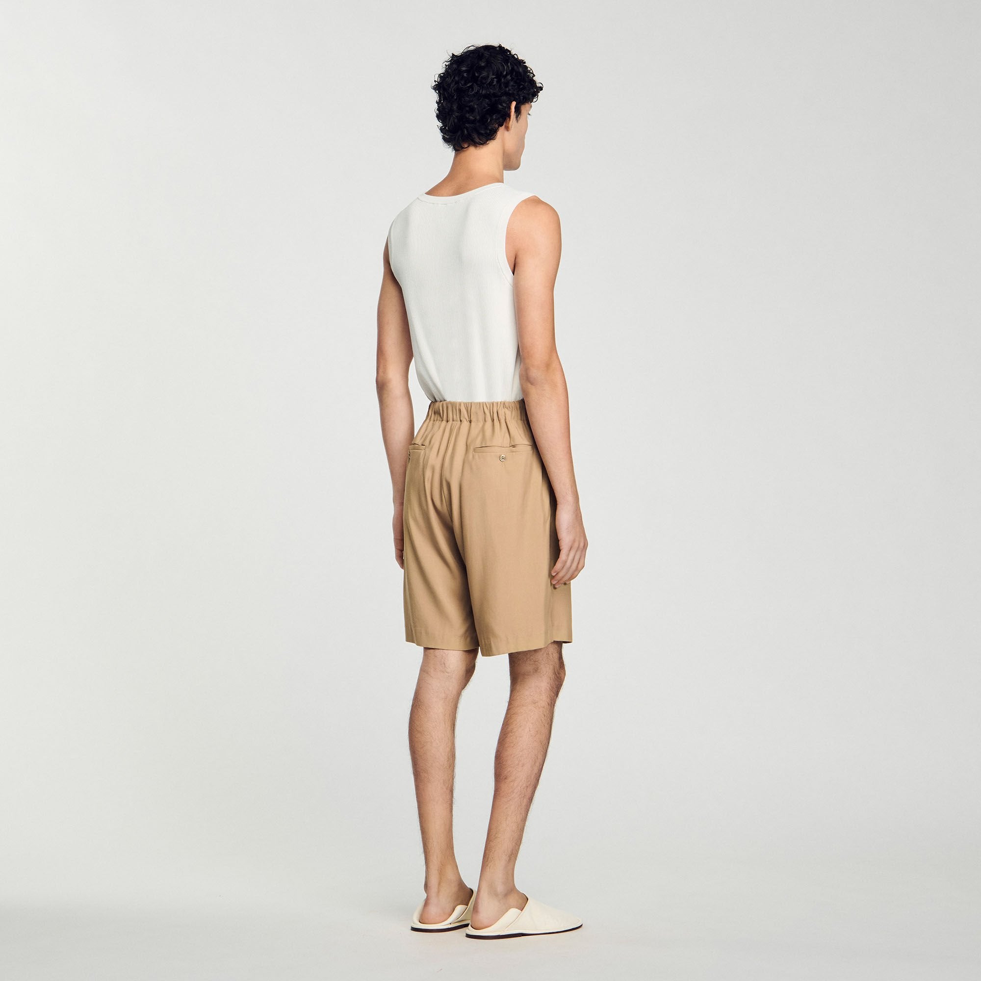 Sandro / Flowy Bermuda shorts Nut