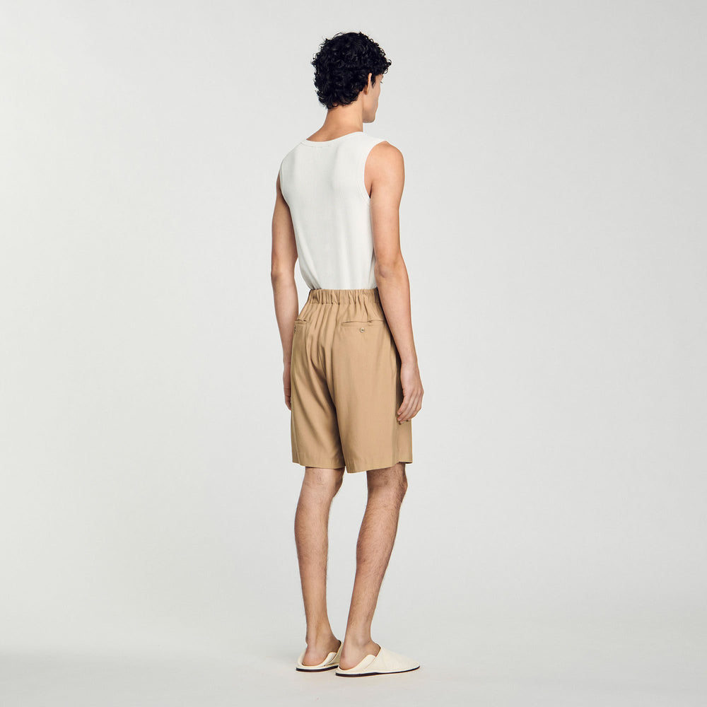 Sandro / Flowy Bermuda shorts Nut