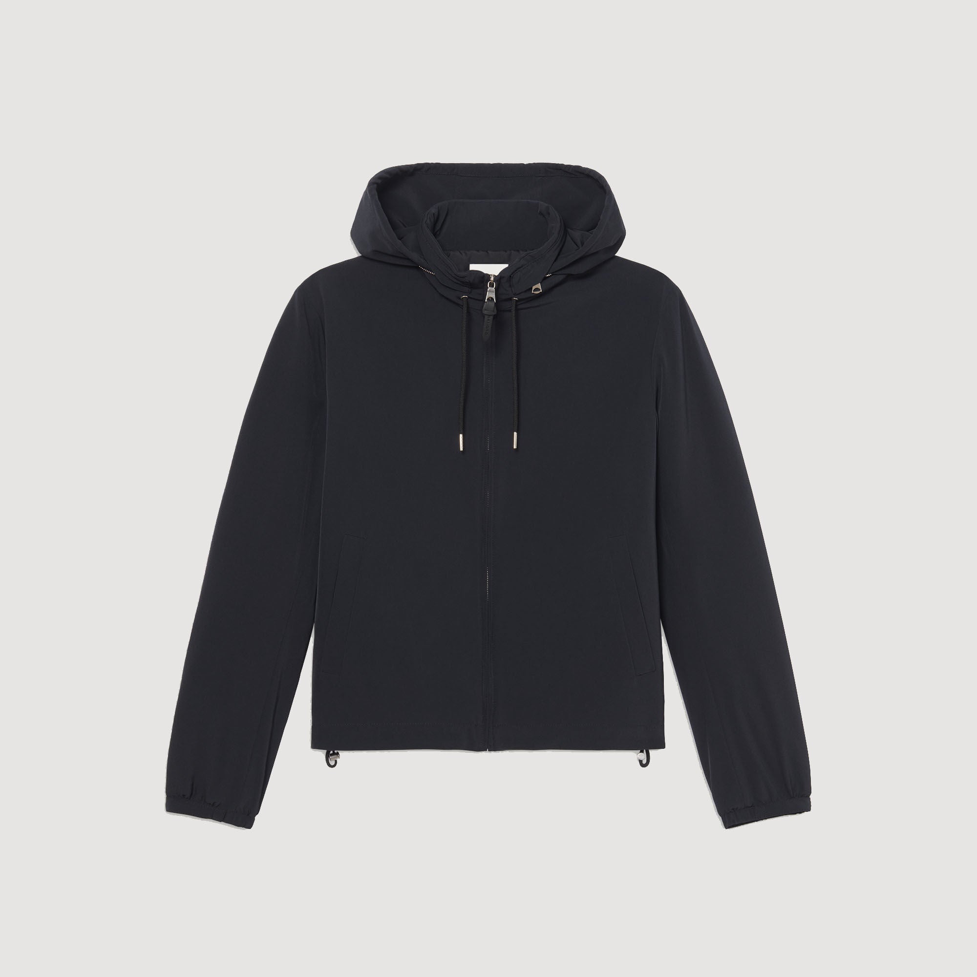 Sandro / Technical fabric jacket Navy Blue