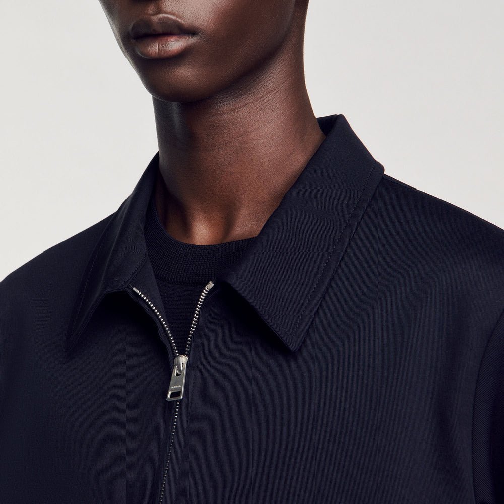 Sandro / Cotton jacket Navy Blue