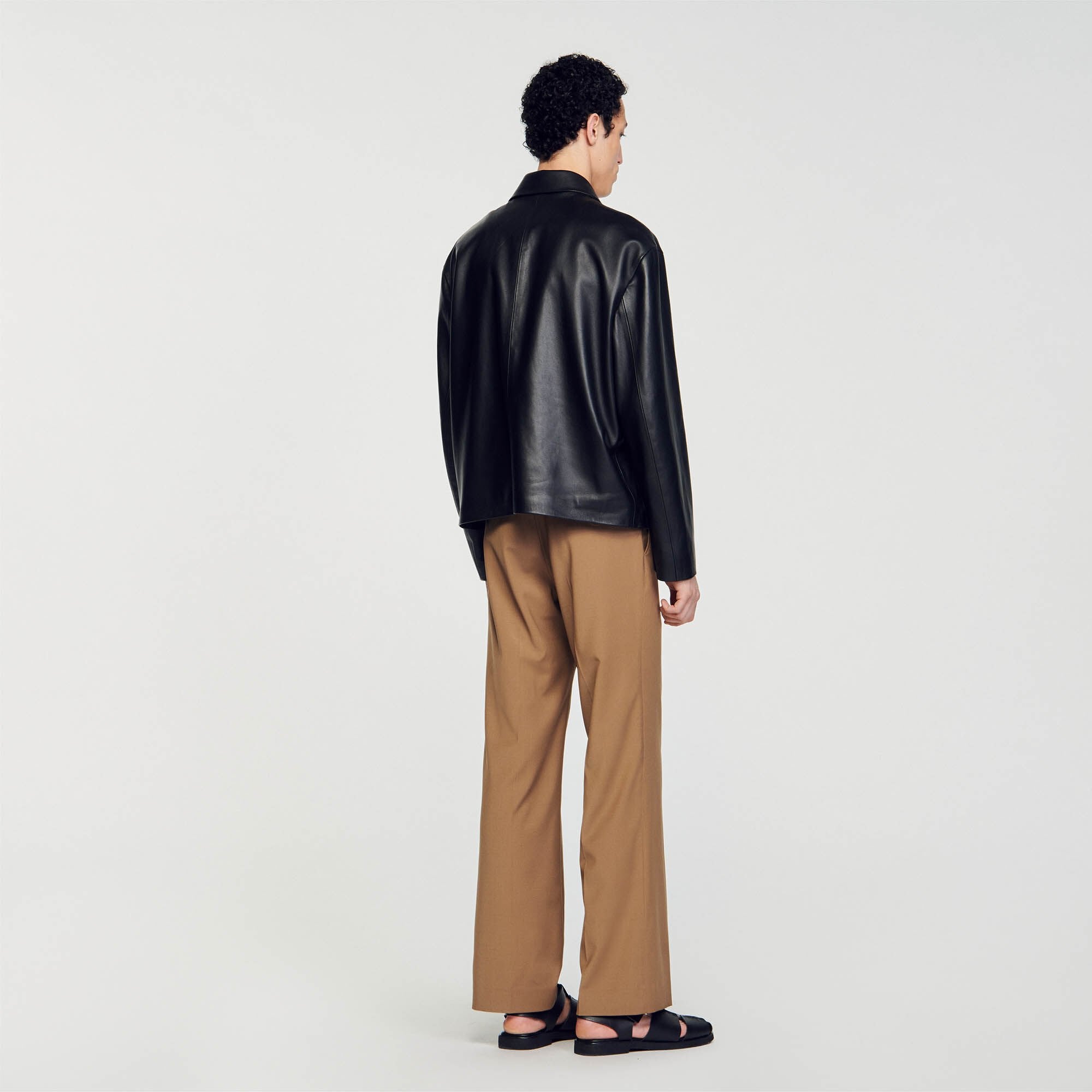 Sandro / Lambskin jacket Black