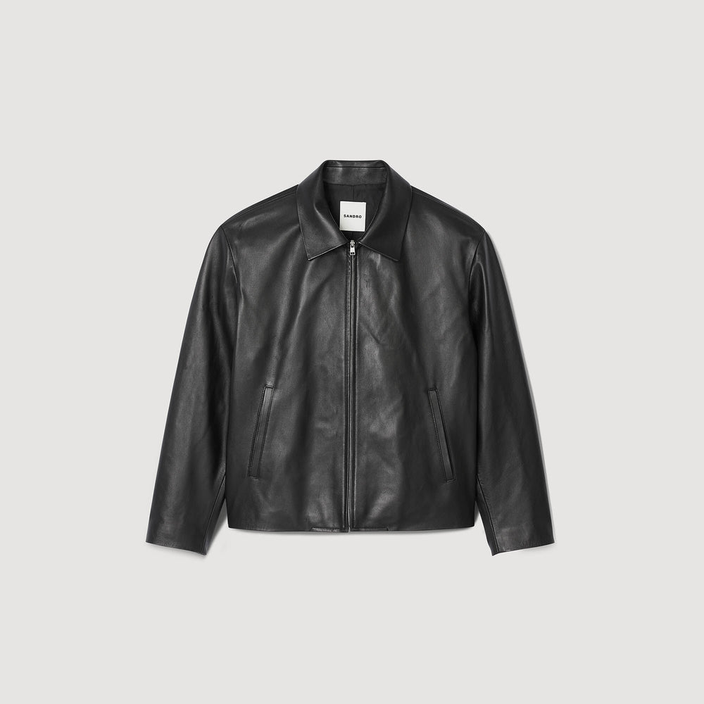 Sandro / Lambskin jacket Black