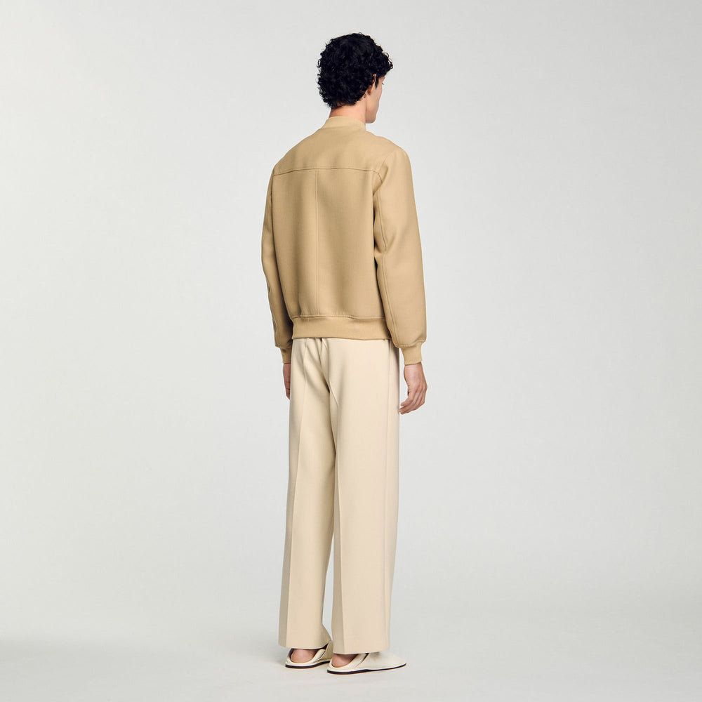 Sandro / Zip-up jacket Nut