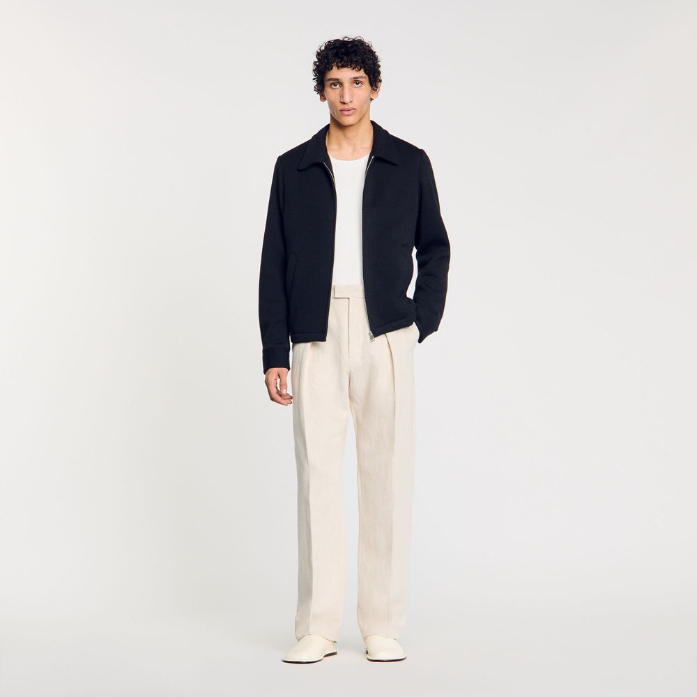 Sandro / Knitted jacket Black