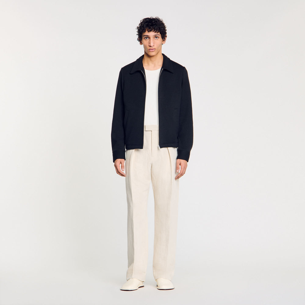 Sandro / Knitted jacket Black