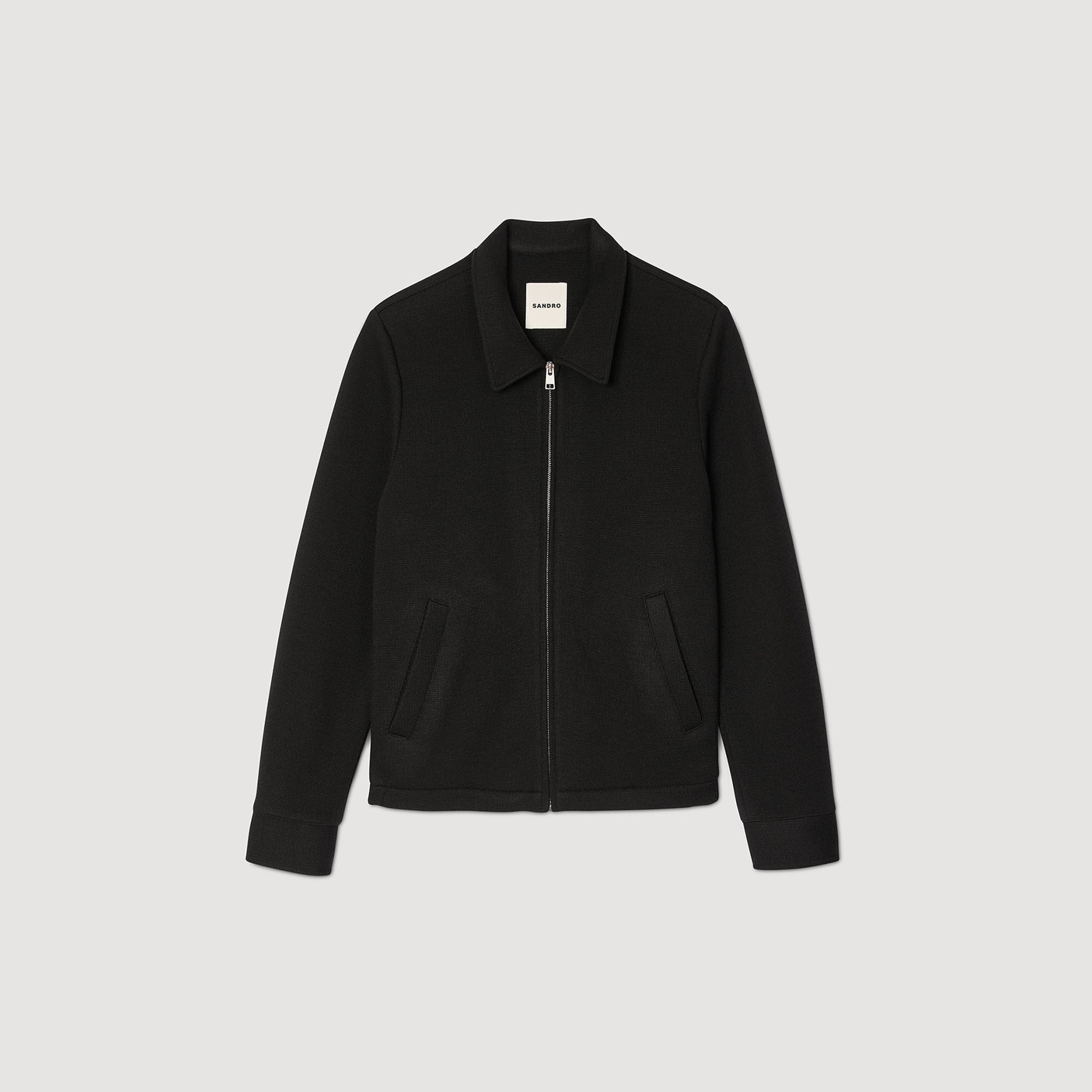 Sandro / Knitted jacket Black
