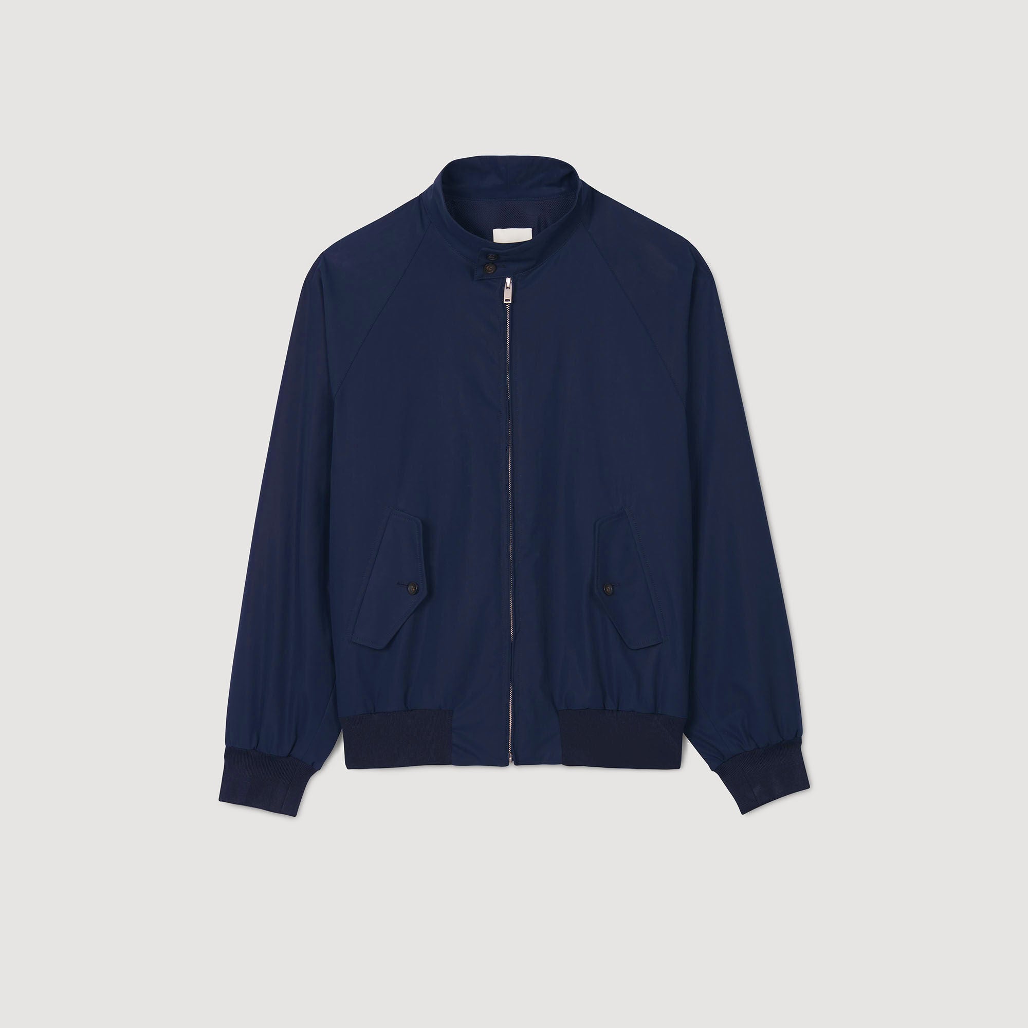 Sandro / High-neck jacket Midnight Blue
