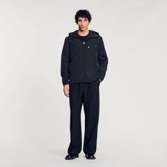Sandro / Nylon windbreaker Black