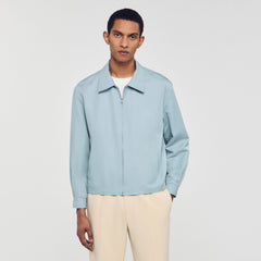 Sandro / Zip-up jacket Chambray