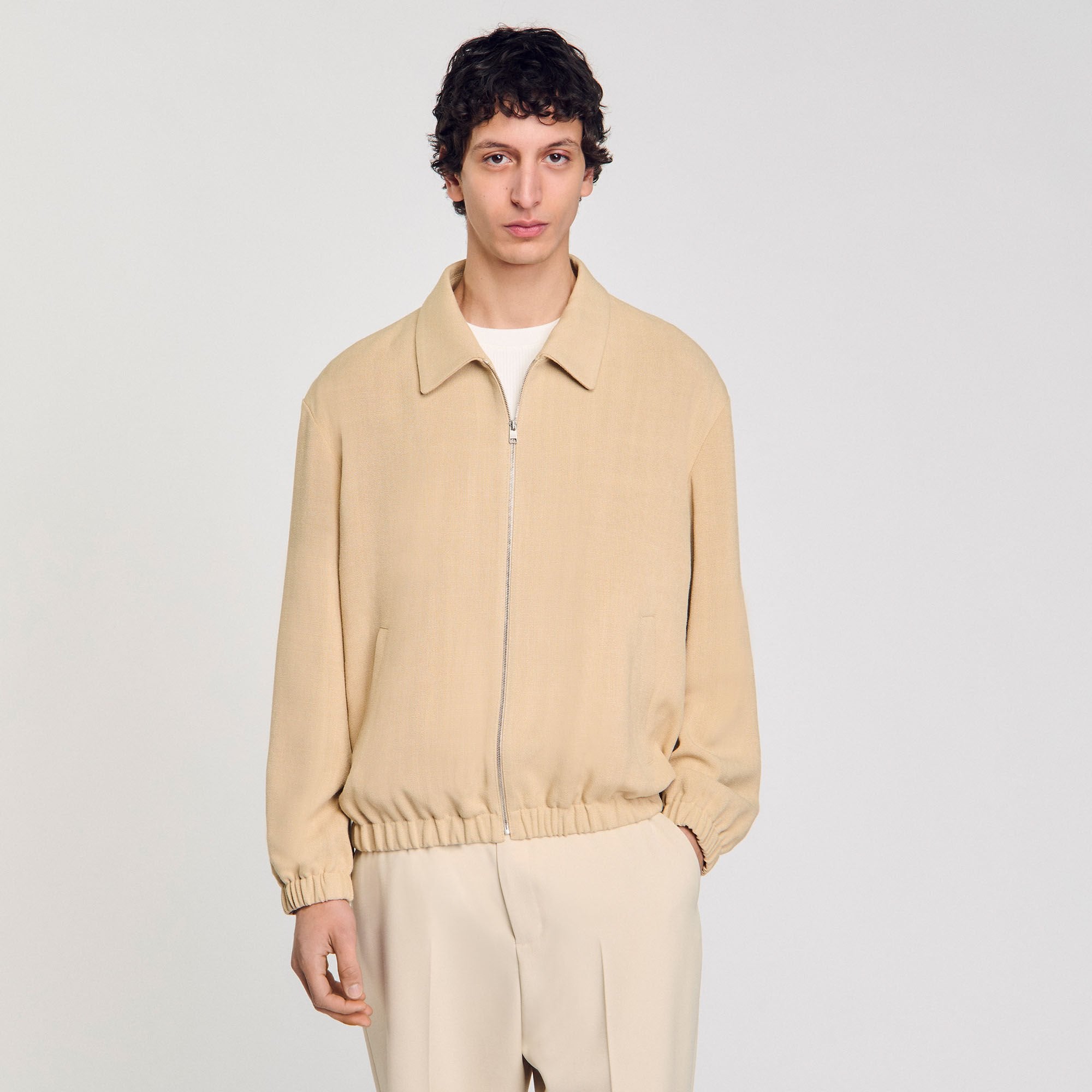 Sandro / Zip-up jacket Oats