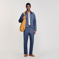 Sandro / Chambray jacket Raw-Denim