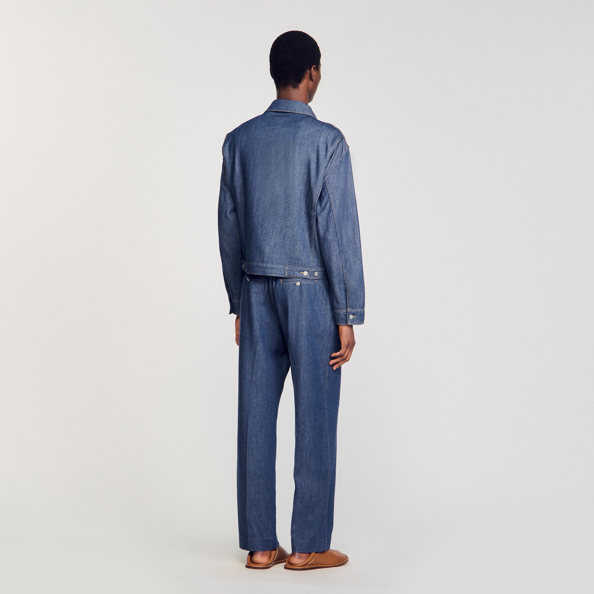 Sandro / Chambray jacket Raw-Denim