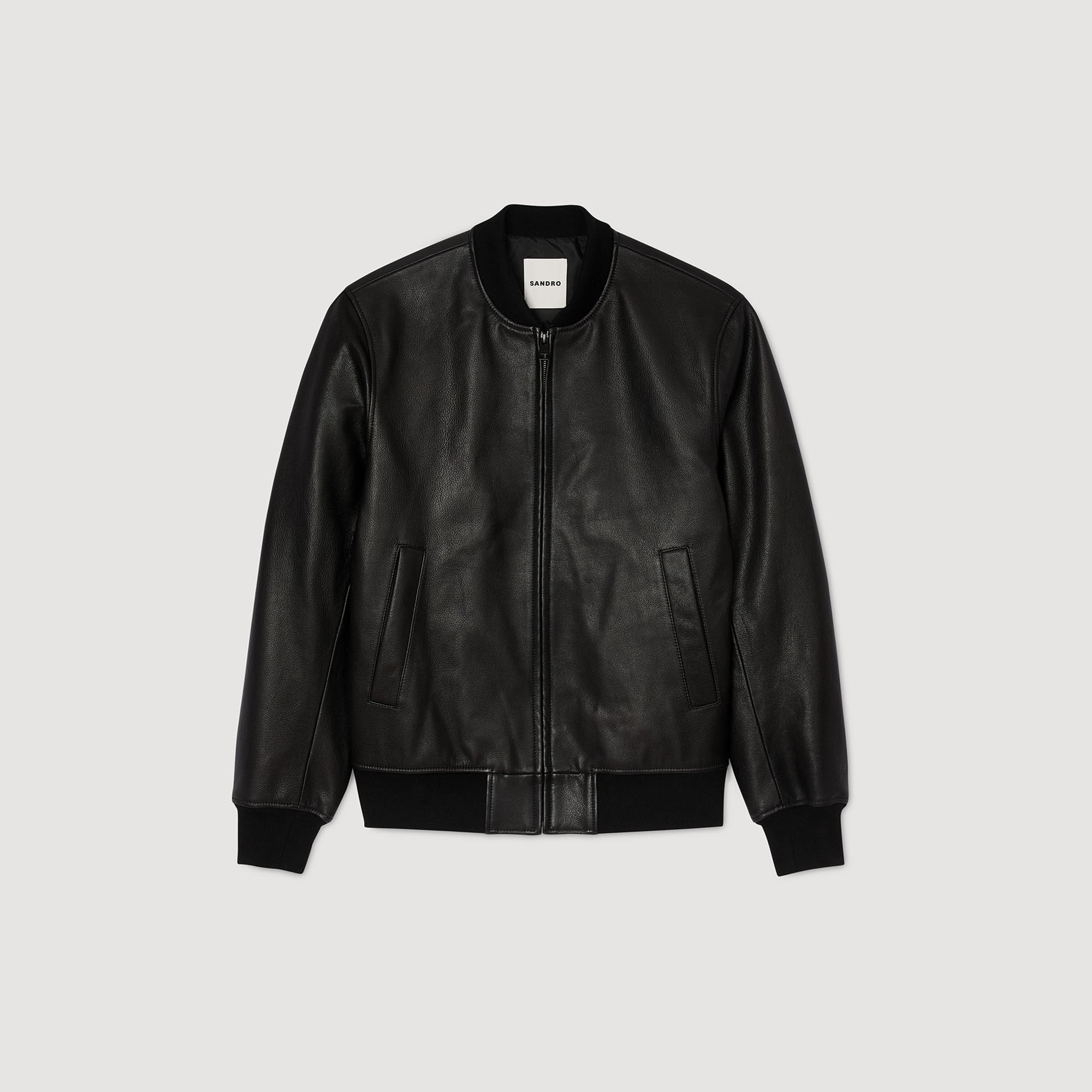 Sandro / Leather jacket Black