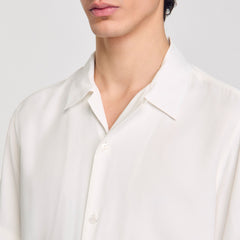 Sandro / Shark collar shirt Optic White