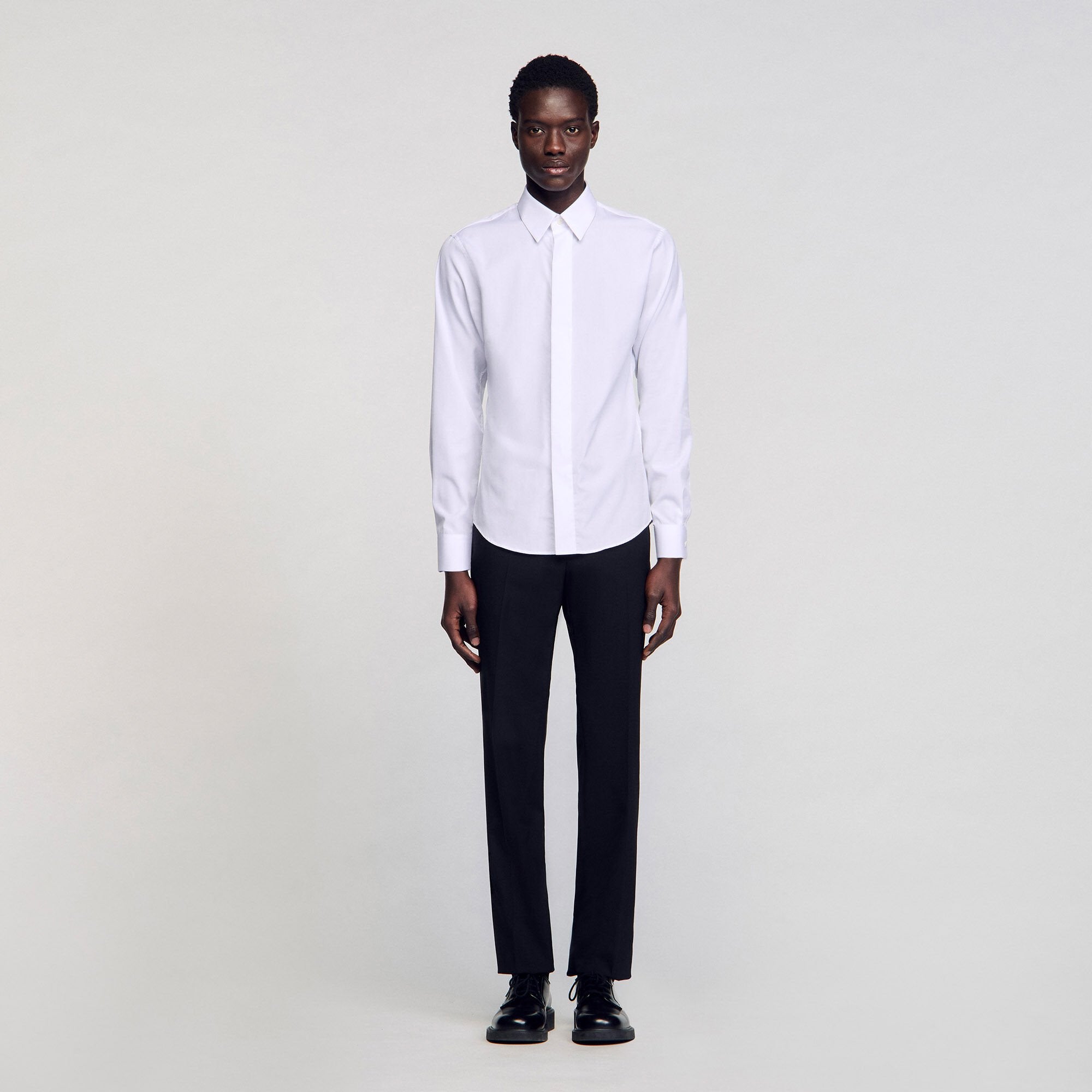 Sandro / Cotton shirt White
