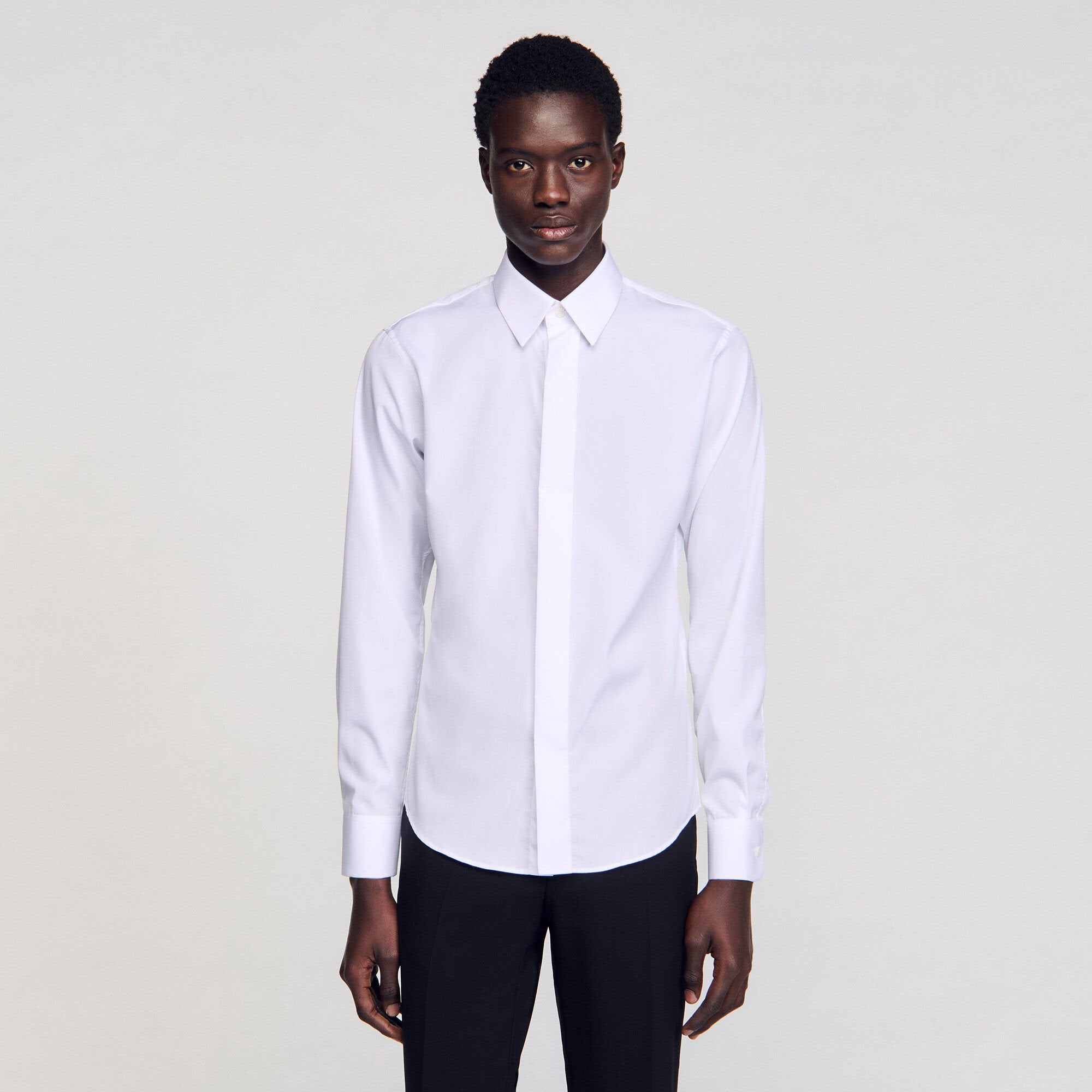 Sandro / Cotton shirt White