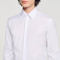 Sandro / Long-sleeved shirt White