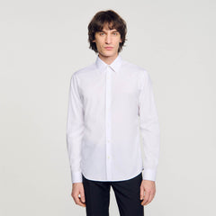 Sandro / Long-sleeved shirt White