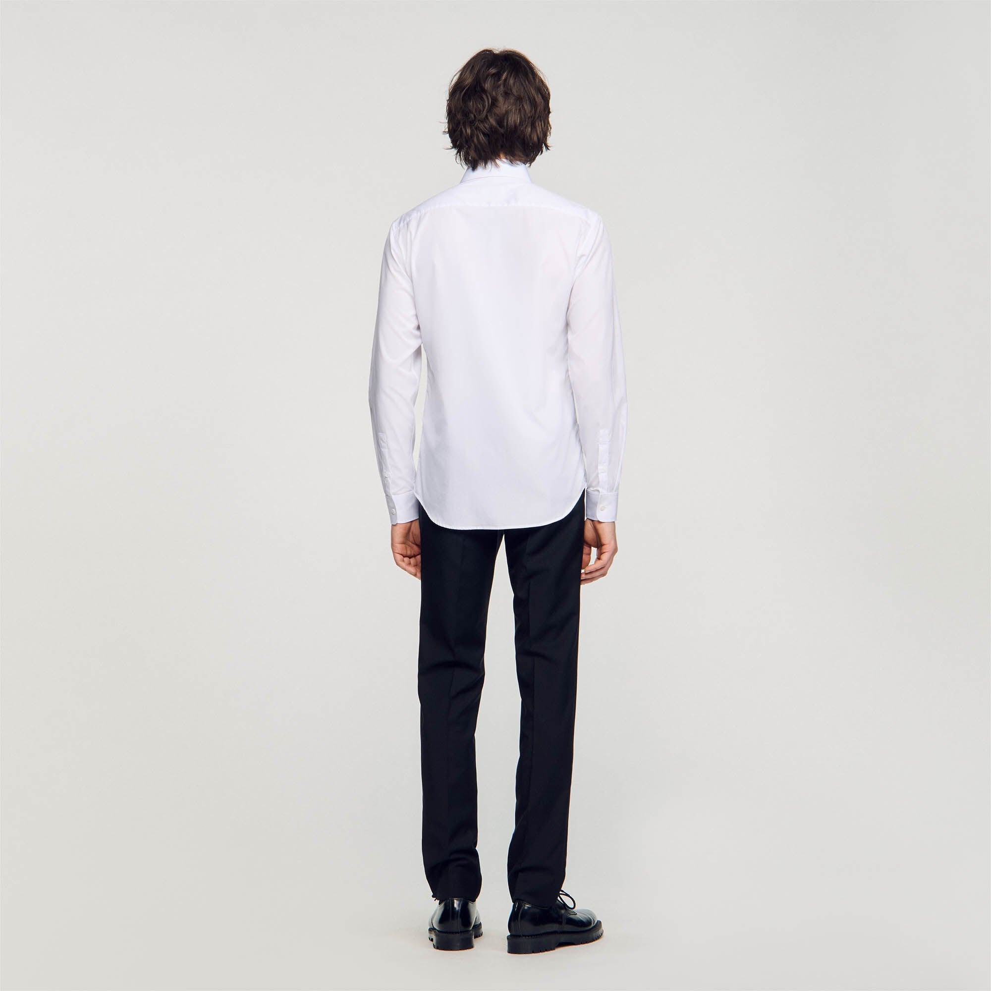 Sandro / Long-sleeved shirt White