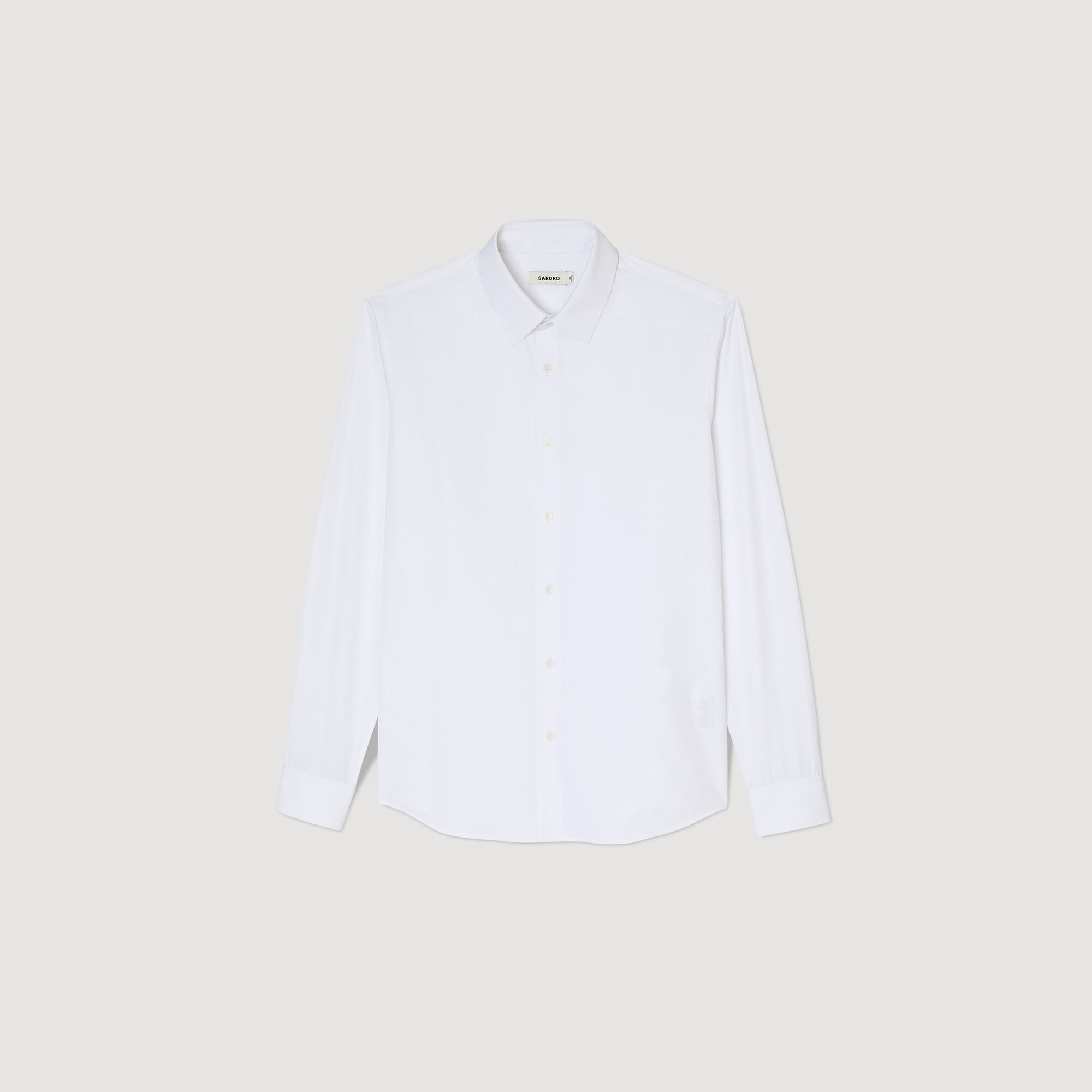Sandro / Long-sleeved shirt White