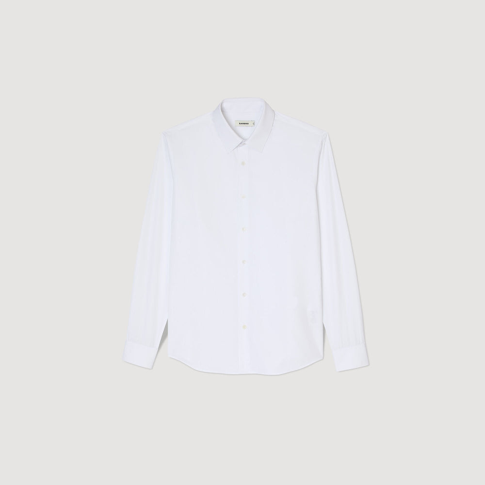 Sandro / Long-sleeved shirt White