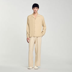Sandro / Flowy shirt Sand.