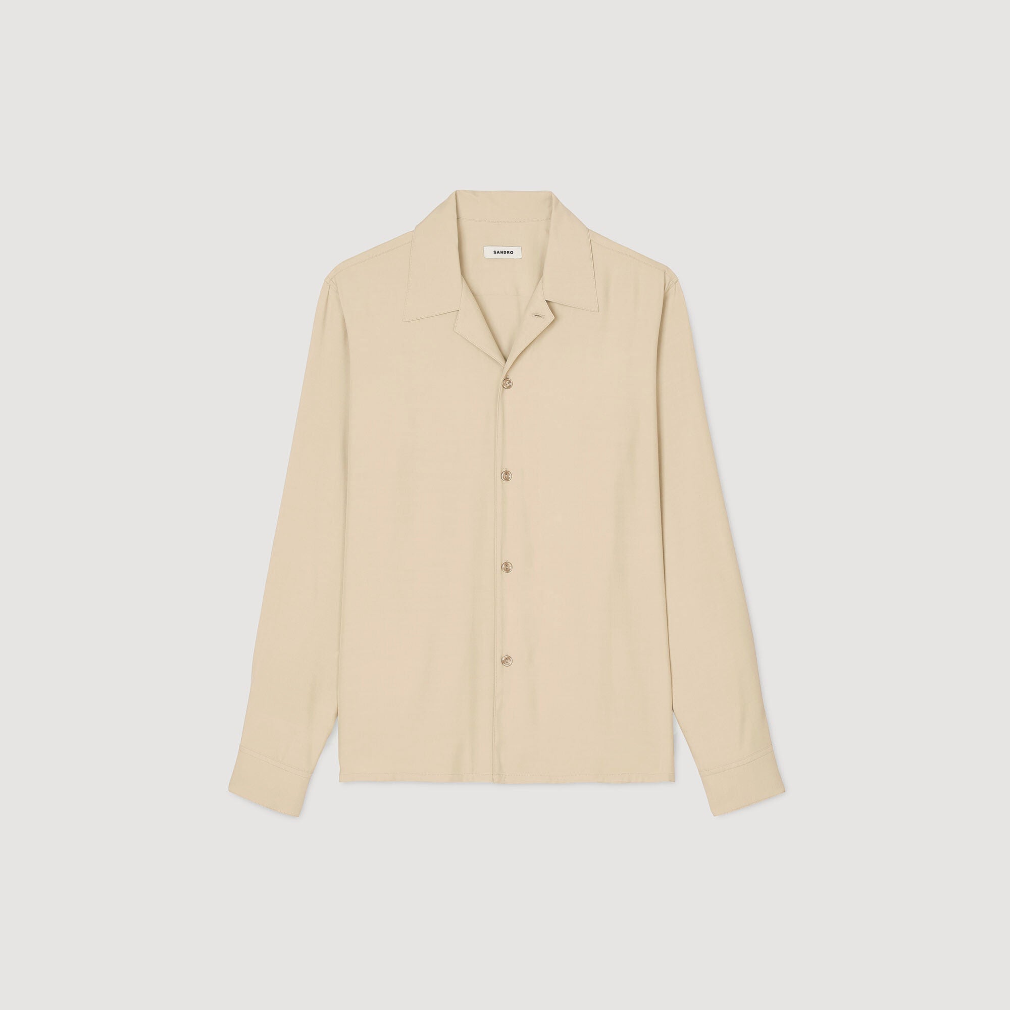 Sandro / Flowy shirt Sand.