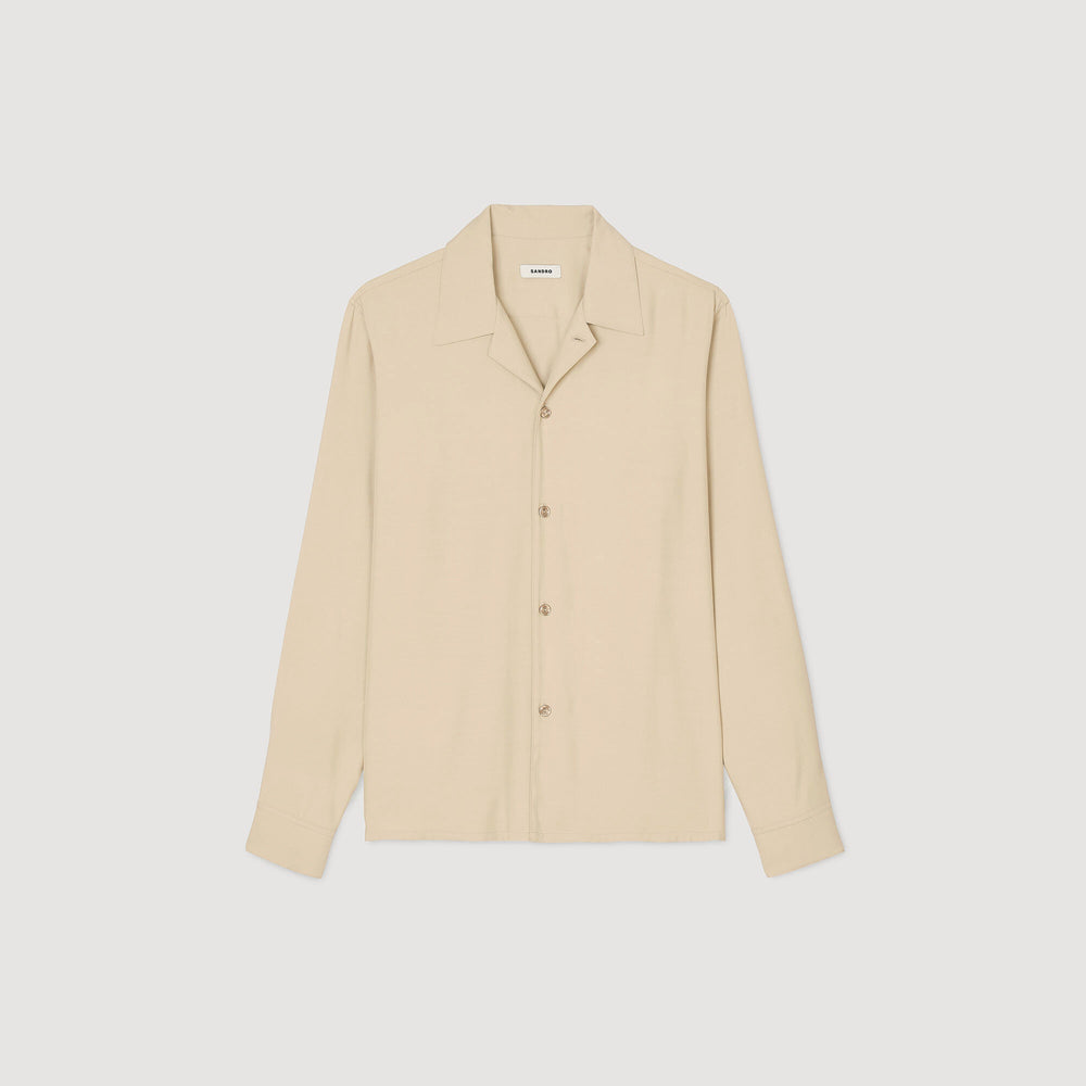 Sandro / Flowy shirt Sand.