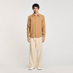 Sandro / Linen shirt Dark Sand