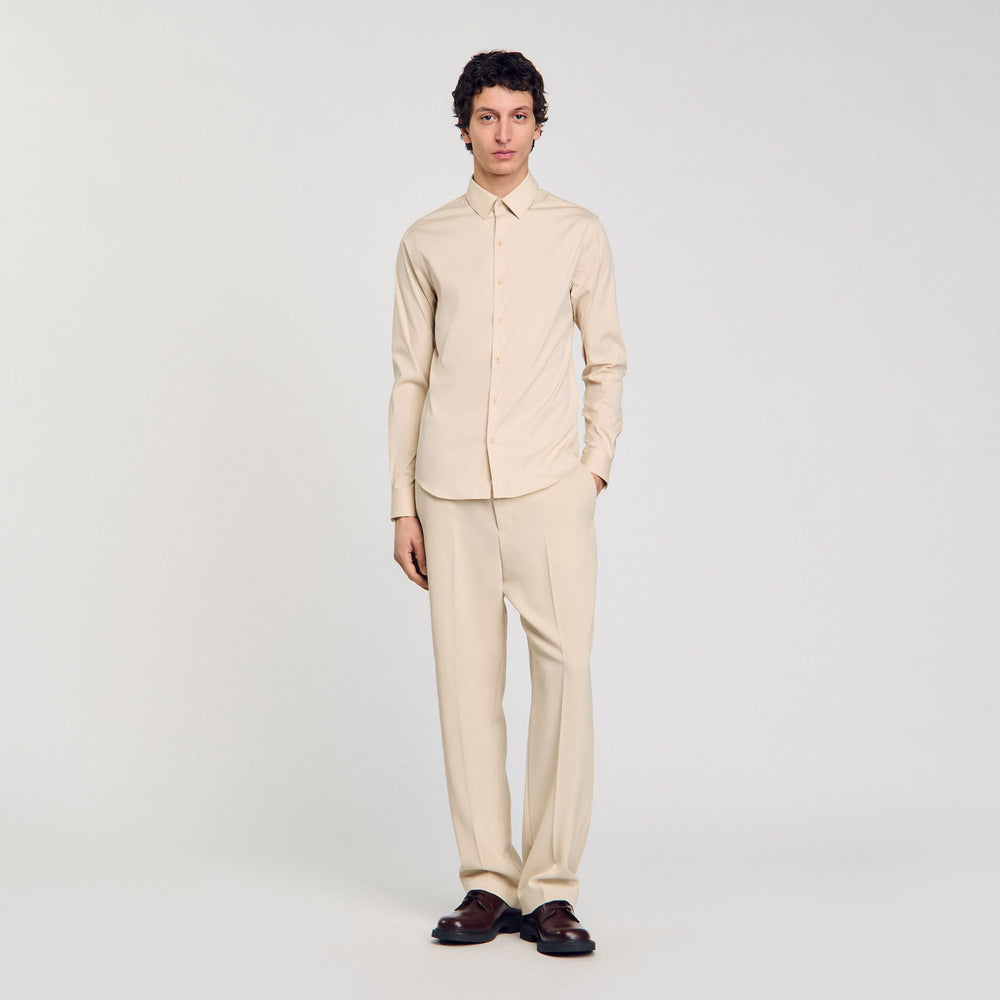 Sandro / Plain shirt Oats