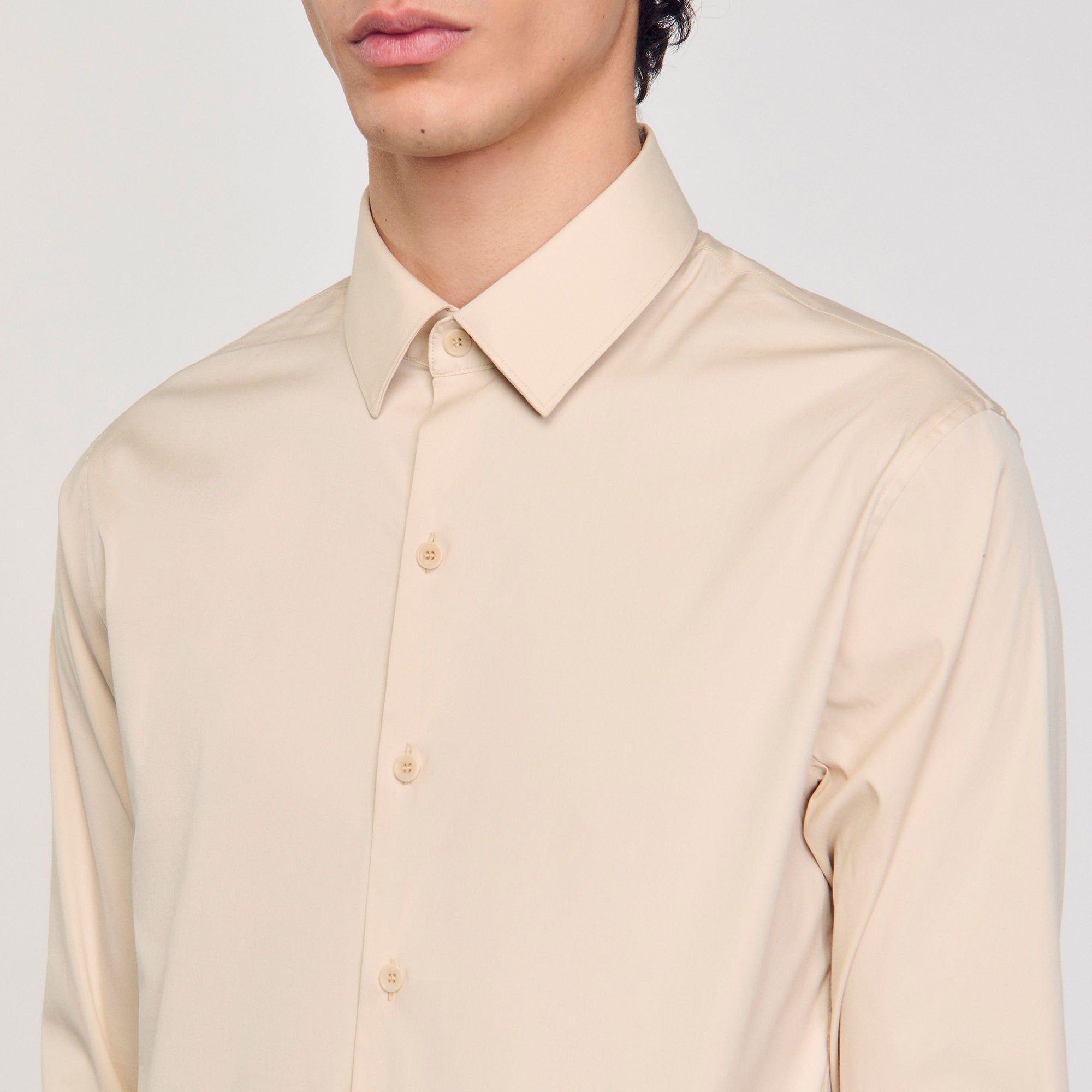 Sandro / Plain shirt Oats