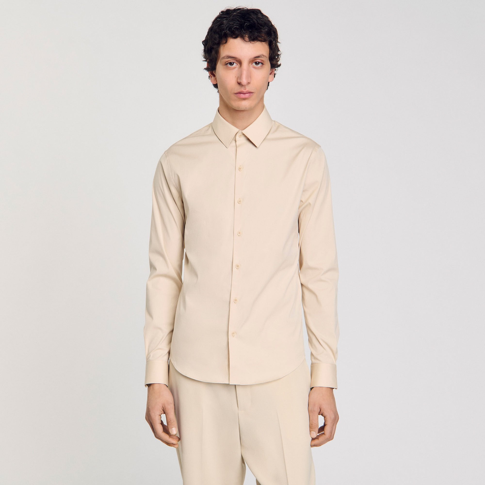 Sandro / Plain shirt Oats