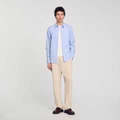 Sandro / Striped shirt Blue Sky