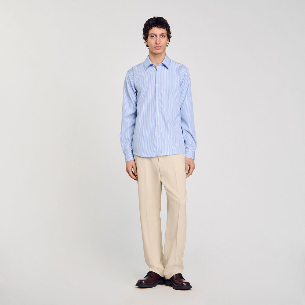 Sandro / Striped shirt Blue Sky
