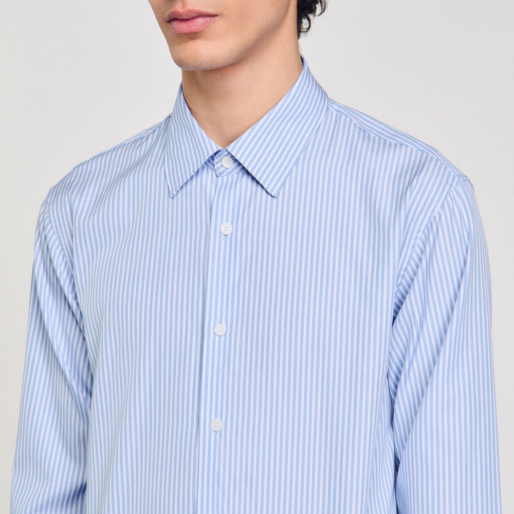 Sandro / Striped shirt Blue Sky