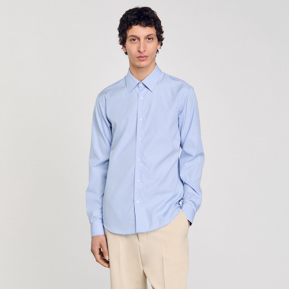 Sandro / Striped shirt Blue Sky
