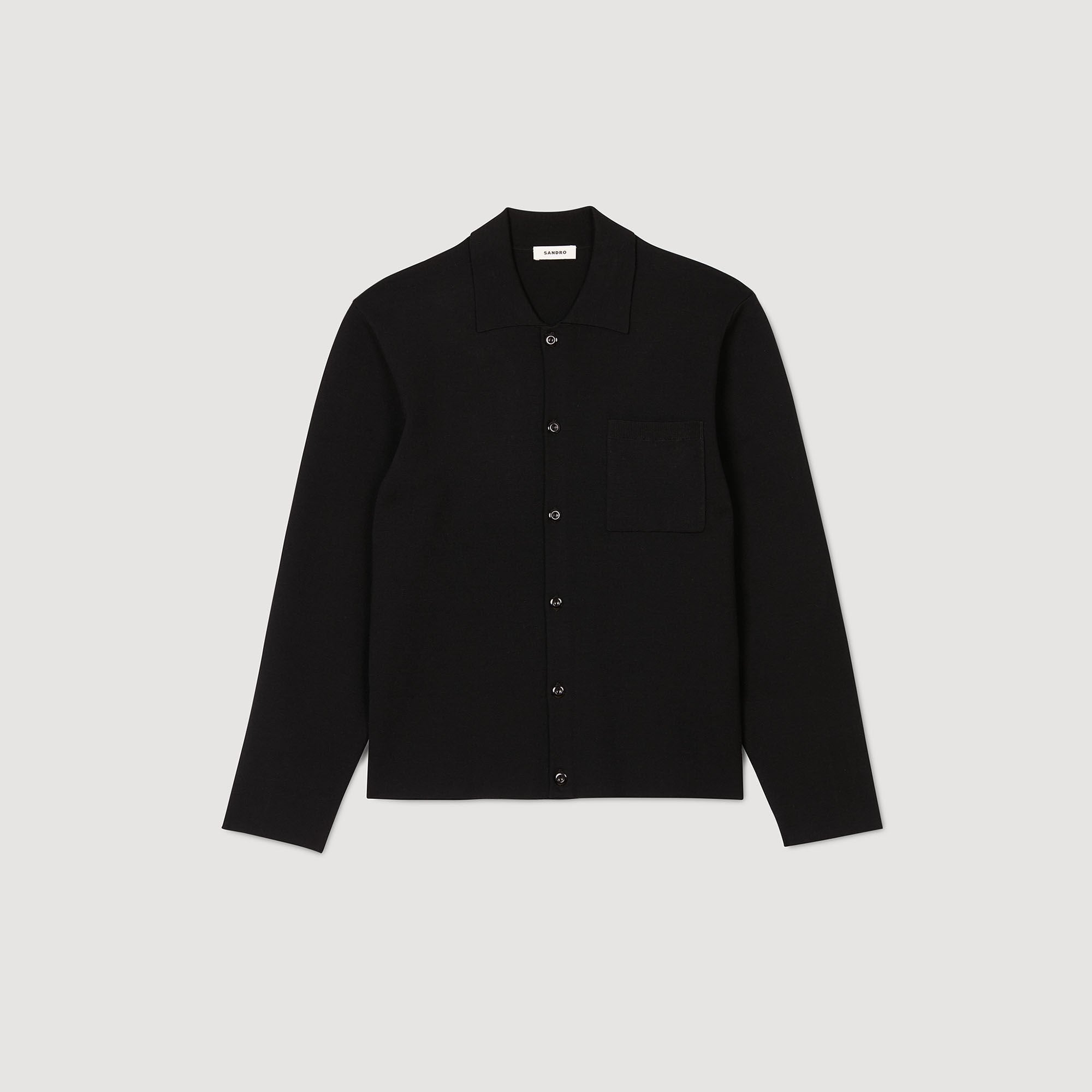 Sandro / Button-down cardigan Black