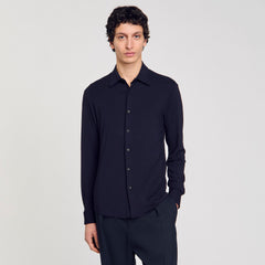 Sandro / Jersey shirt Navy Blue