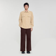 Sandro / Flannel shirt Beige