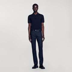 Sandro / Raw jeans - narrow cut Raw-Denim