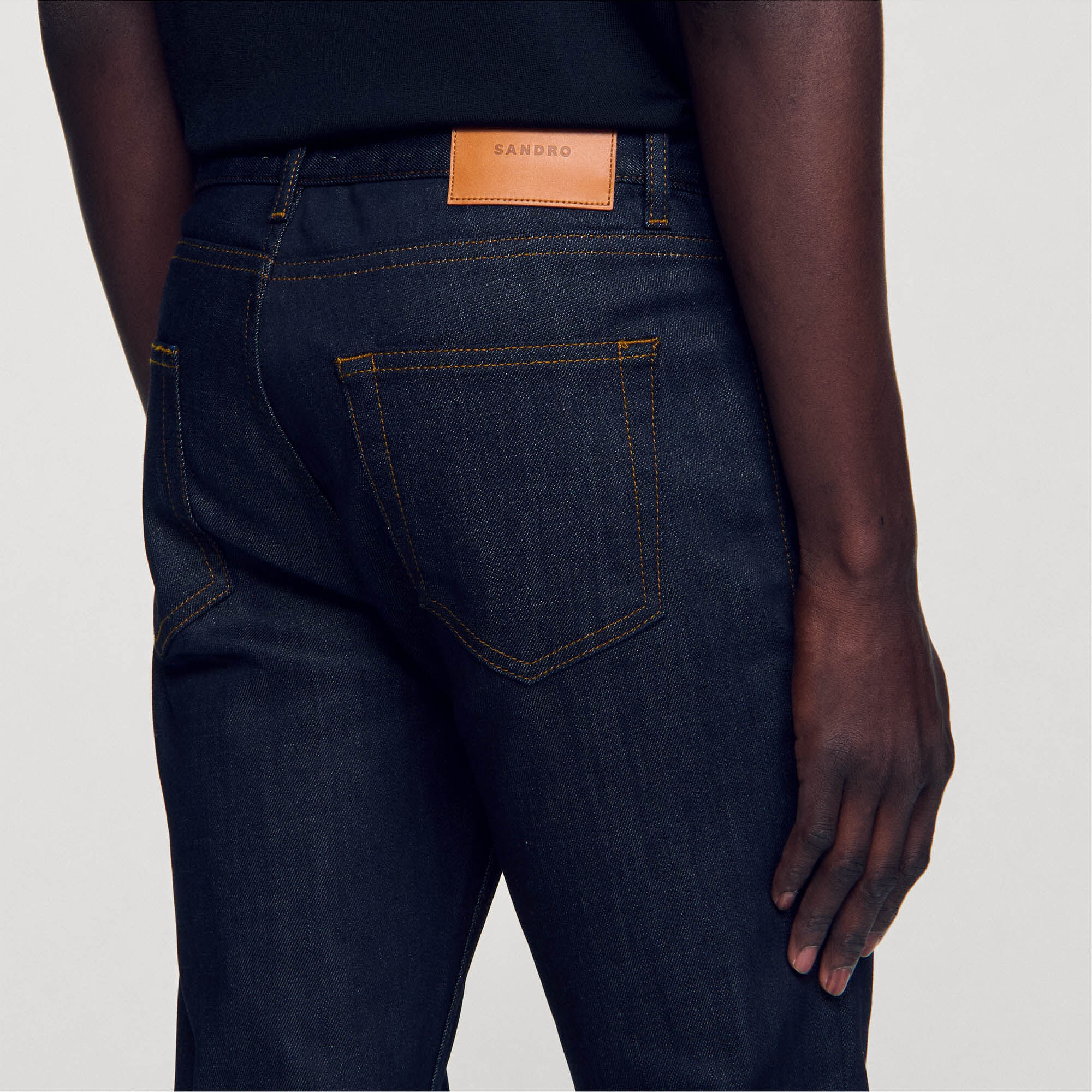 Sandro / Raw jeans - narrow cut Raw-Denim