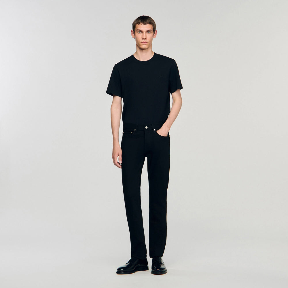 Sandro / Slim-fit jeans Black