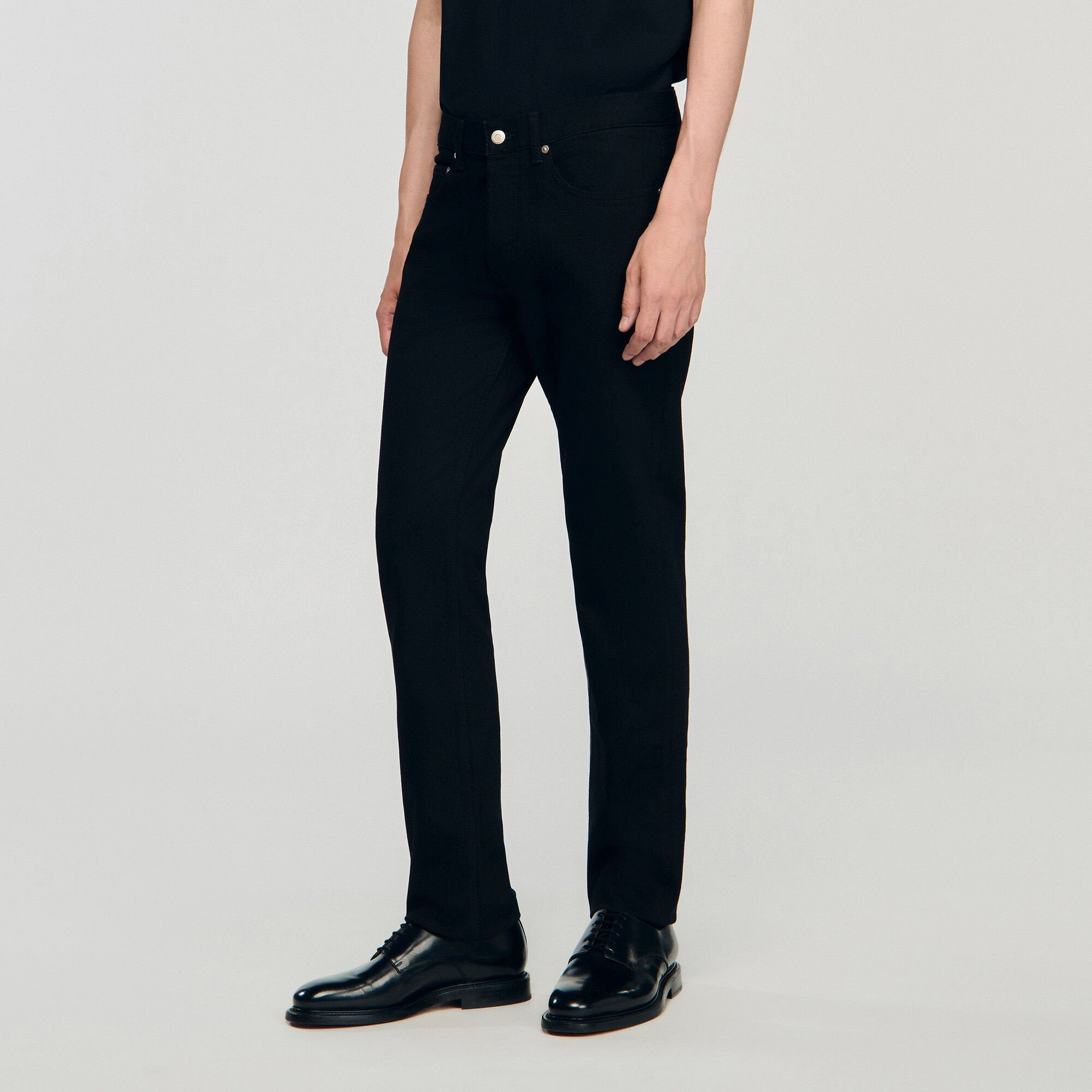 Sandro / Slim-fit jeans Black