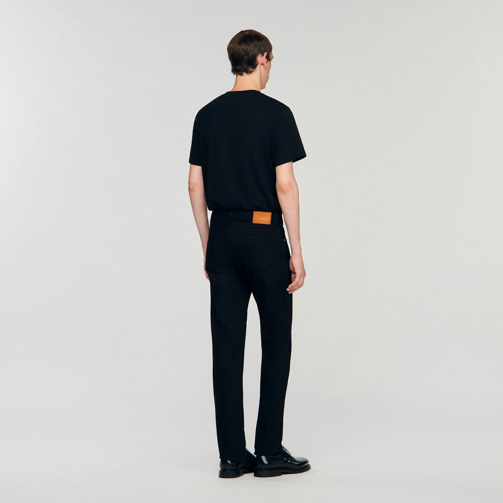 Sandro / Slim-fit jeans Black